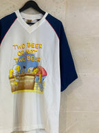 Vntg Two Beer Or Not Jersey (XL)