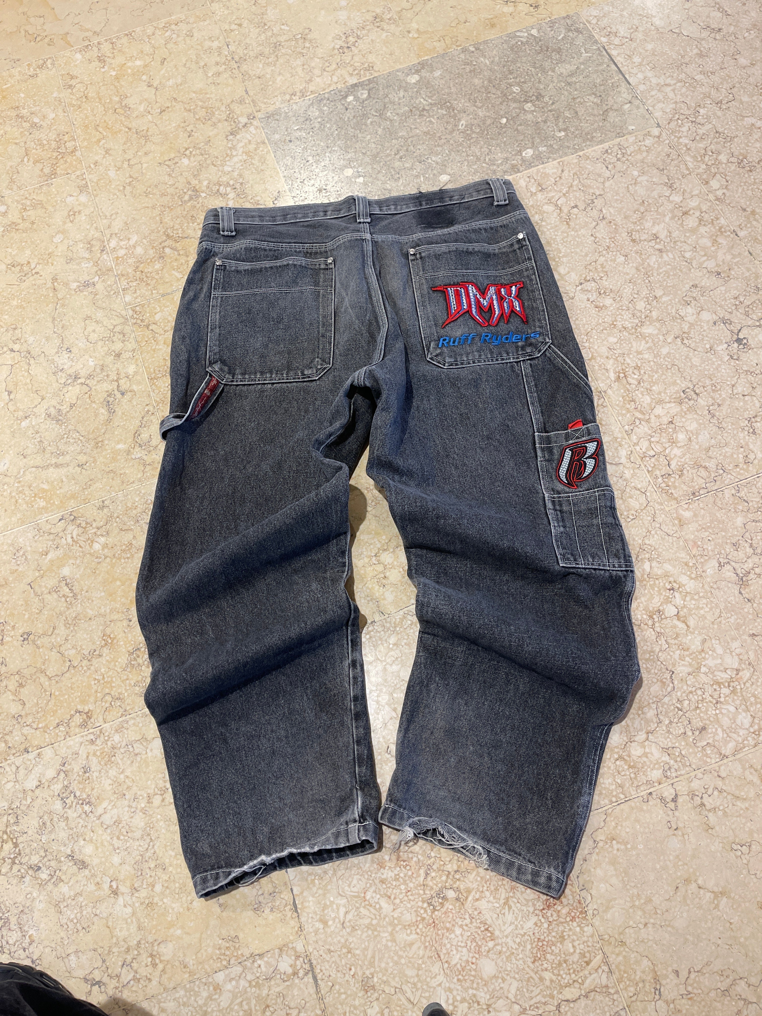 DMX Ruff Rider Y2K Denim Pants(36W-43L)