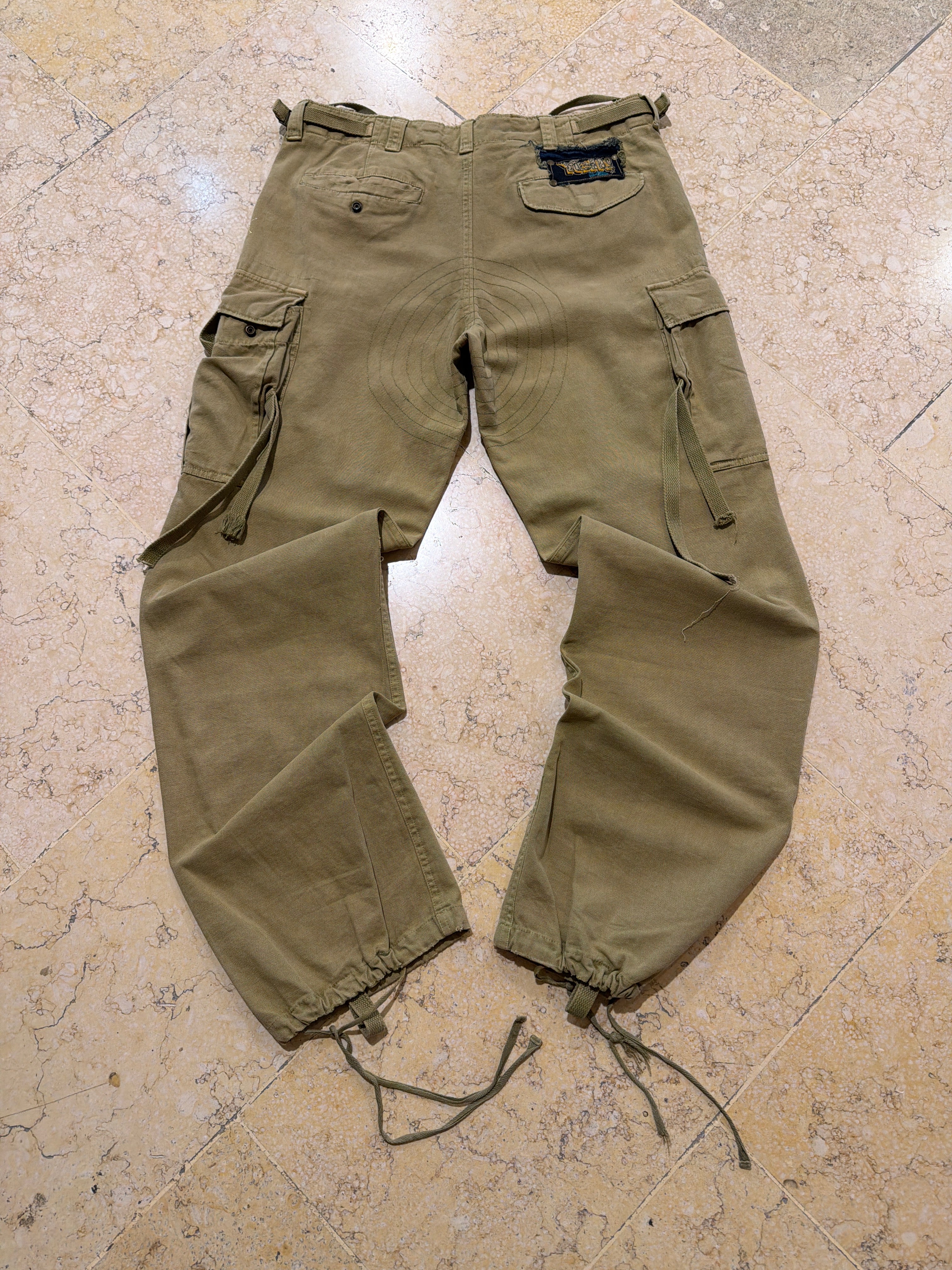 Y2K Yell Cargo Pants (W34/L43)