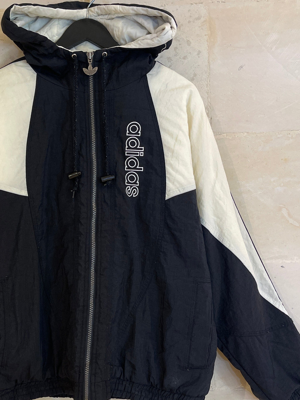 Vntg Adidas Zip Hoodie Jacket (Fits Small)