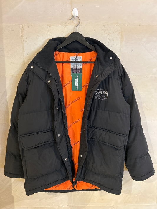 Stussy Puffer Jacket (Med-Large)