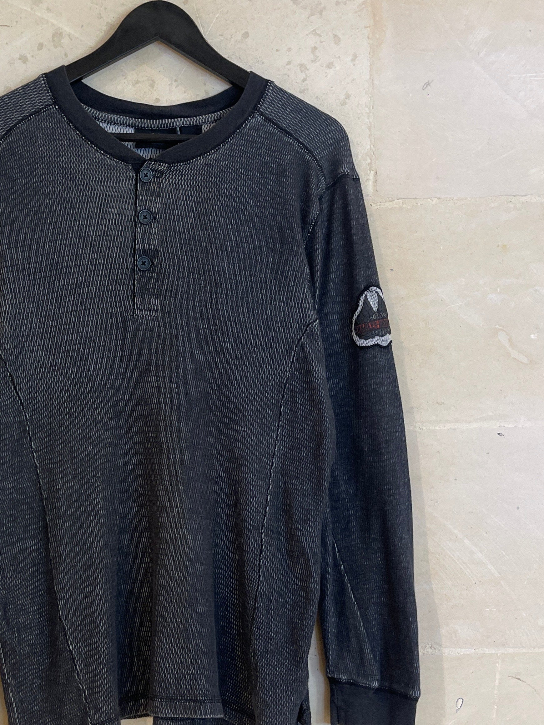 Harley Davidson Button Sweatshirt (XL)