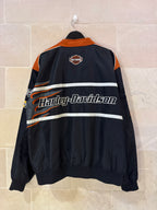 Vntg Harley Davidson Racing Jacket (XXL)