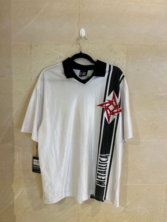 Vntg Mettalica Football Shirt