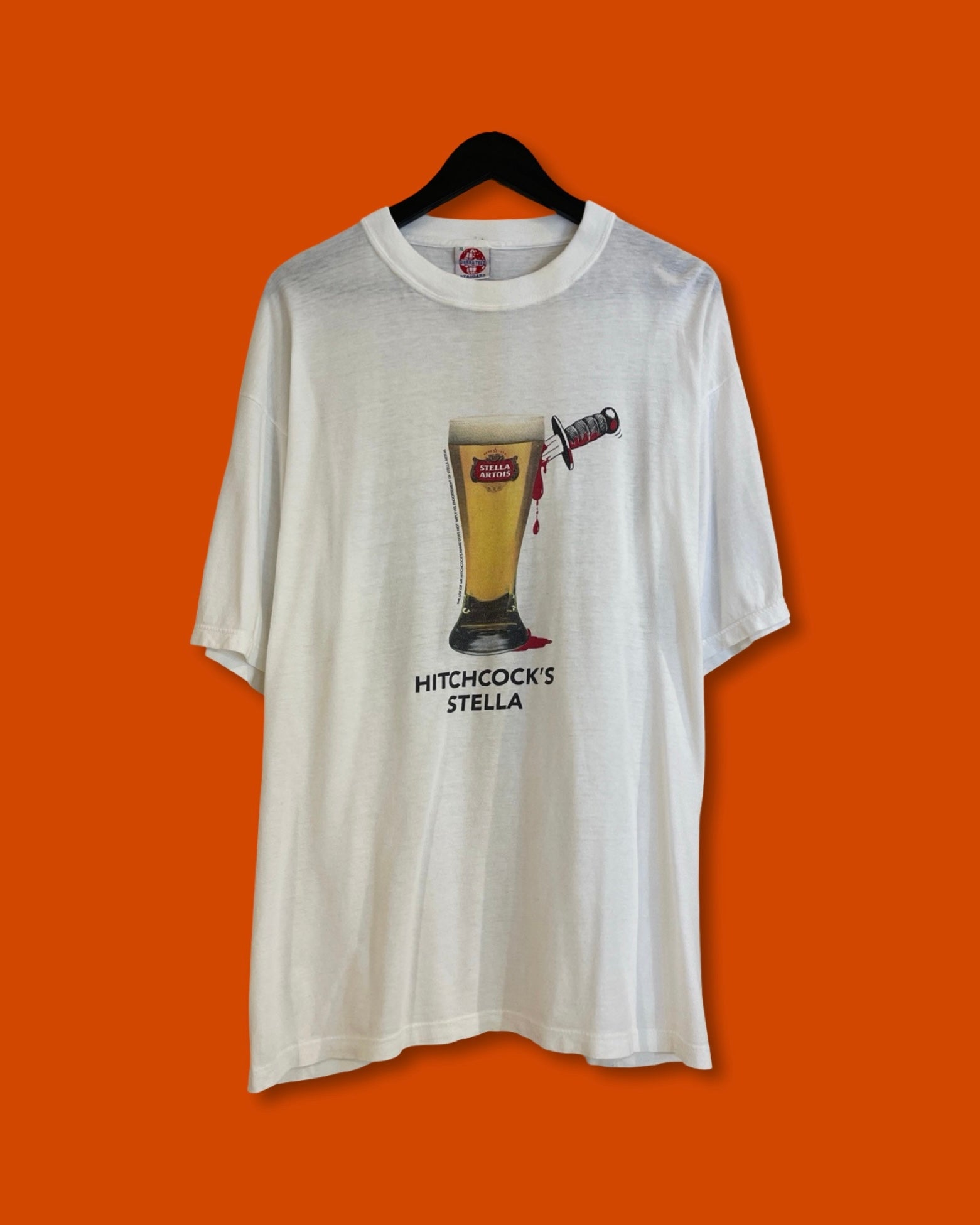 Vntg Stella Artois Beer Tee (XL)