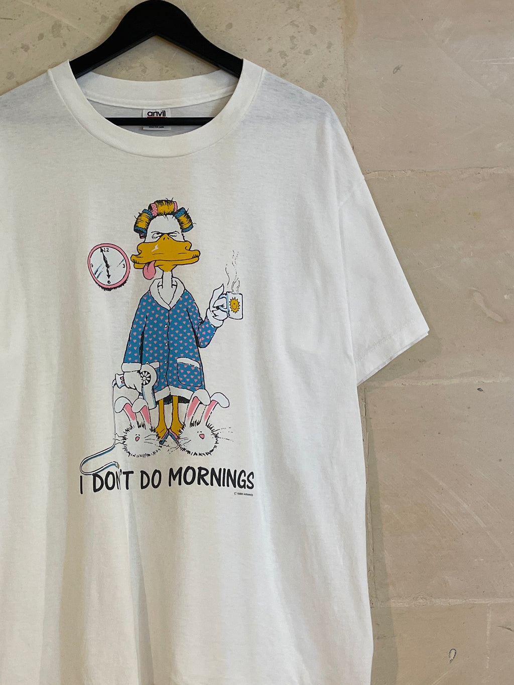Vntg 1988 Don’t Do Morning Tee (XL)