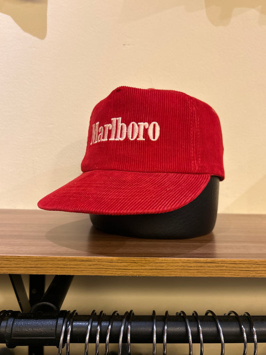 Vntg Marlboro Corduroy Cap