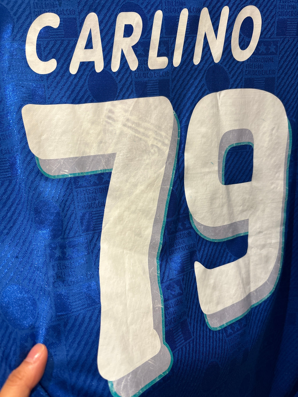 Vntg 1994 Italy FIFA World Cup Home Shirt (XL)