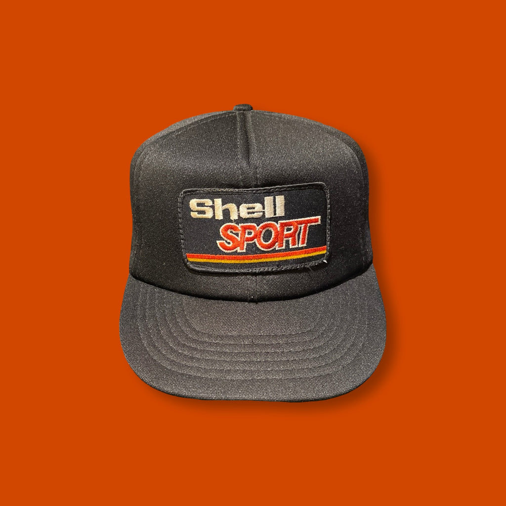 Vntg Shell Tracker Cap
