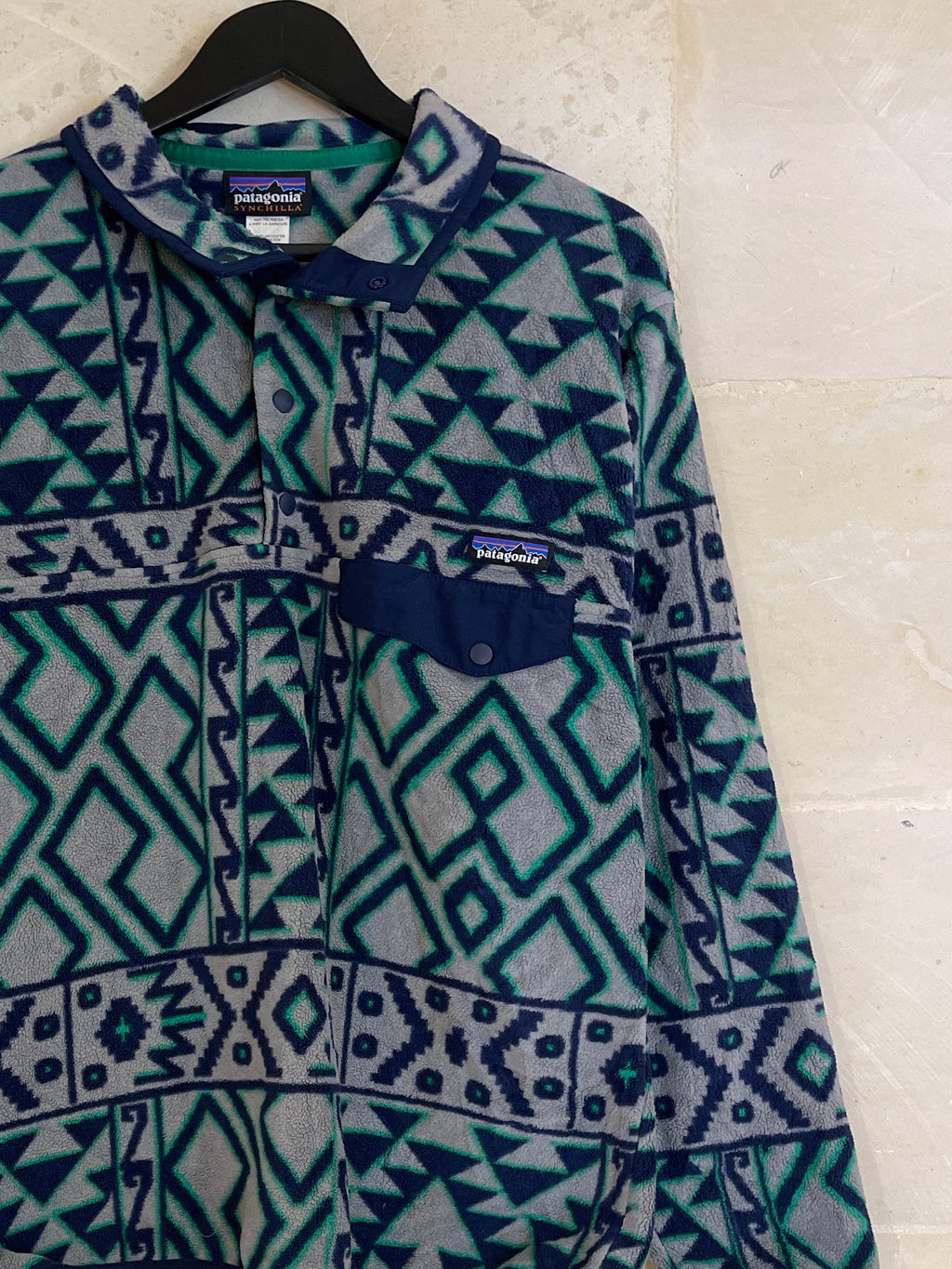 Patagonia Synchilla Snap T- Fleece Jacket (Fits Large)