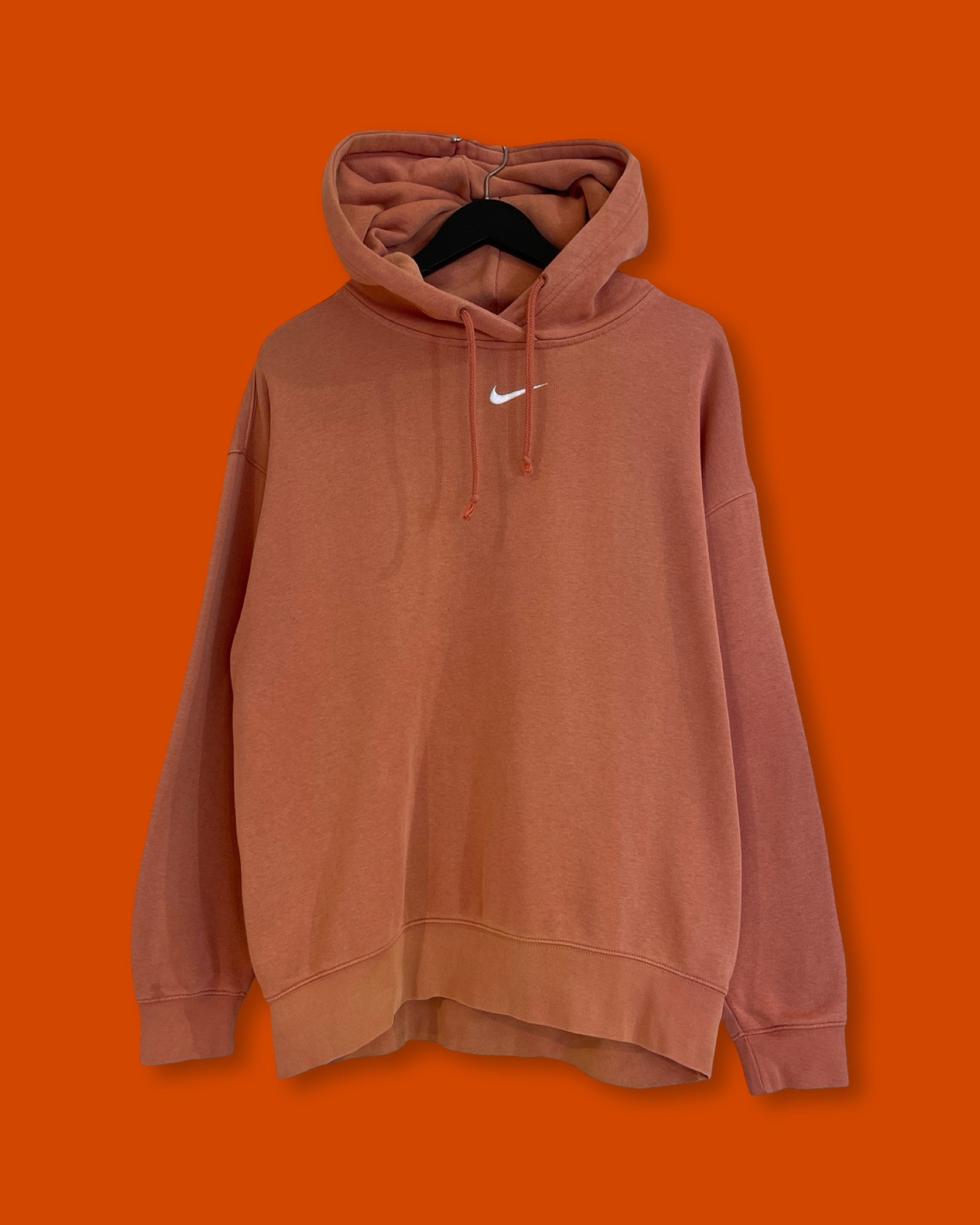 Nike Center Swoosh Orange Hoodie Jacket (Fits Large)*