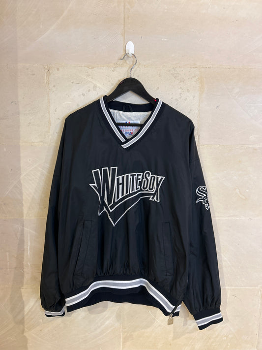 Vtg Chicago WhiteSox Windbreaker (Medium)