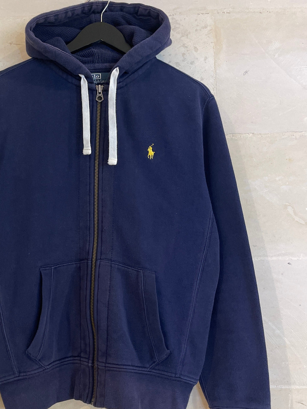 Ralph Lauren Navy Hoodie Jacket (Medium)*