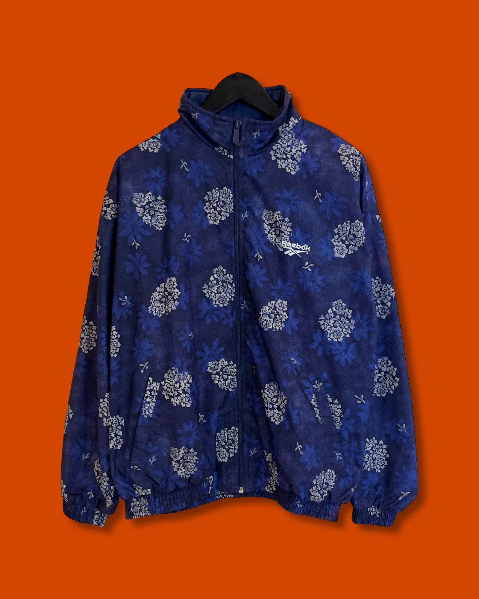 Vntg Reebok Windbreaker Jacket (Medium)