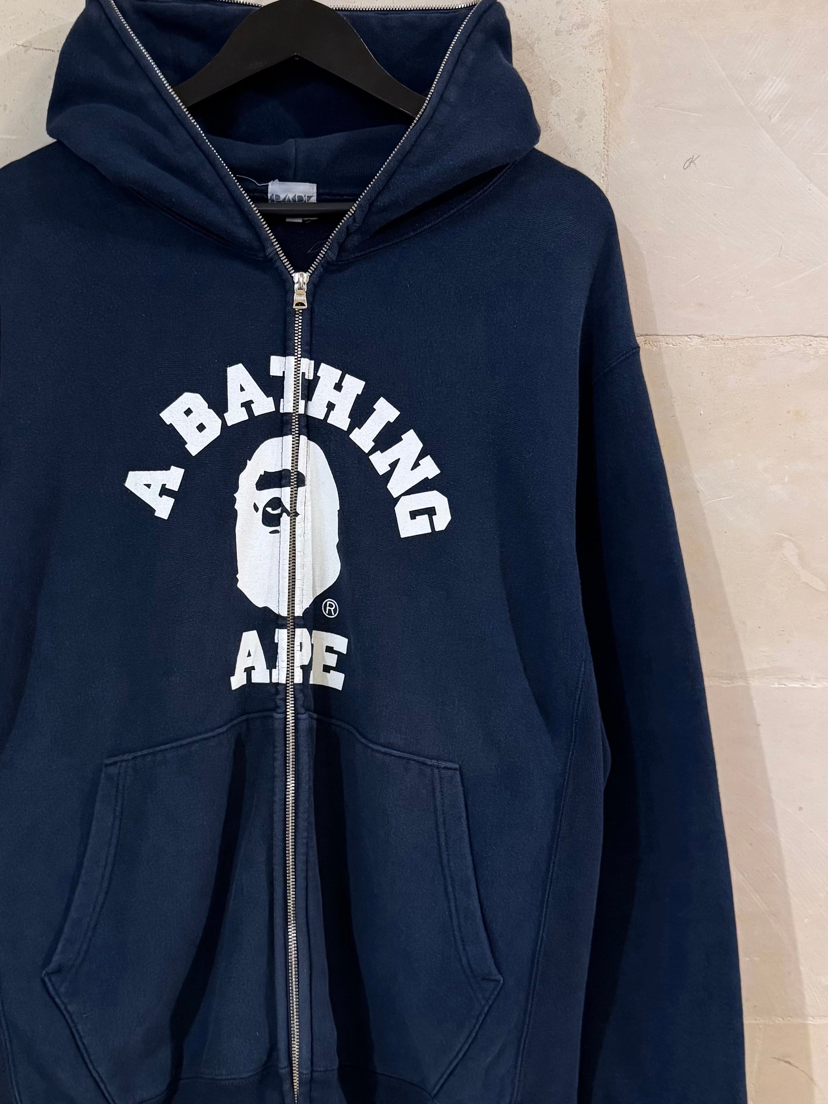 Vntg Bape Zip Hoodie (Large)