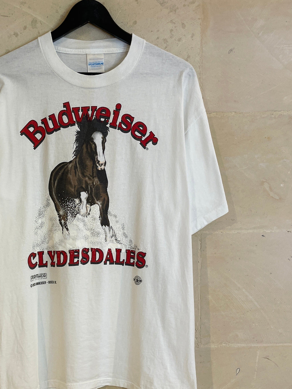Budweiser Horse Tee (XL)