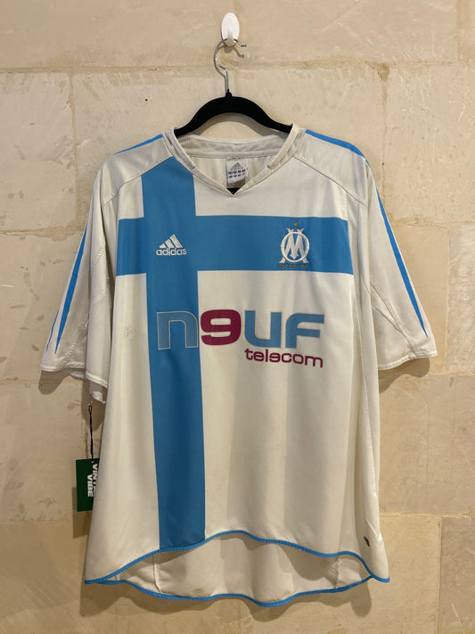 2004-05 Marseille Shirt (XL) Removable Stains Shown in Photo