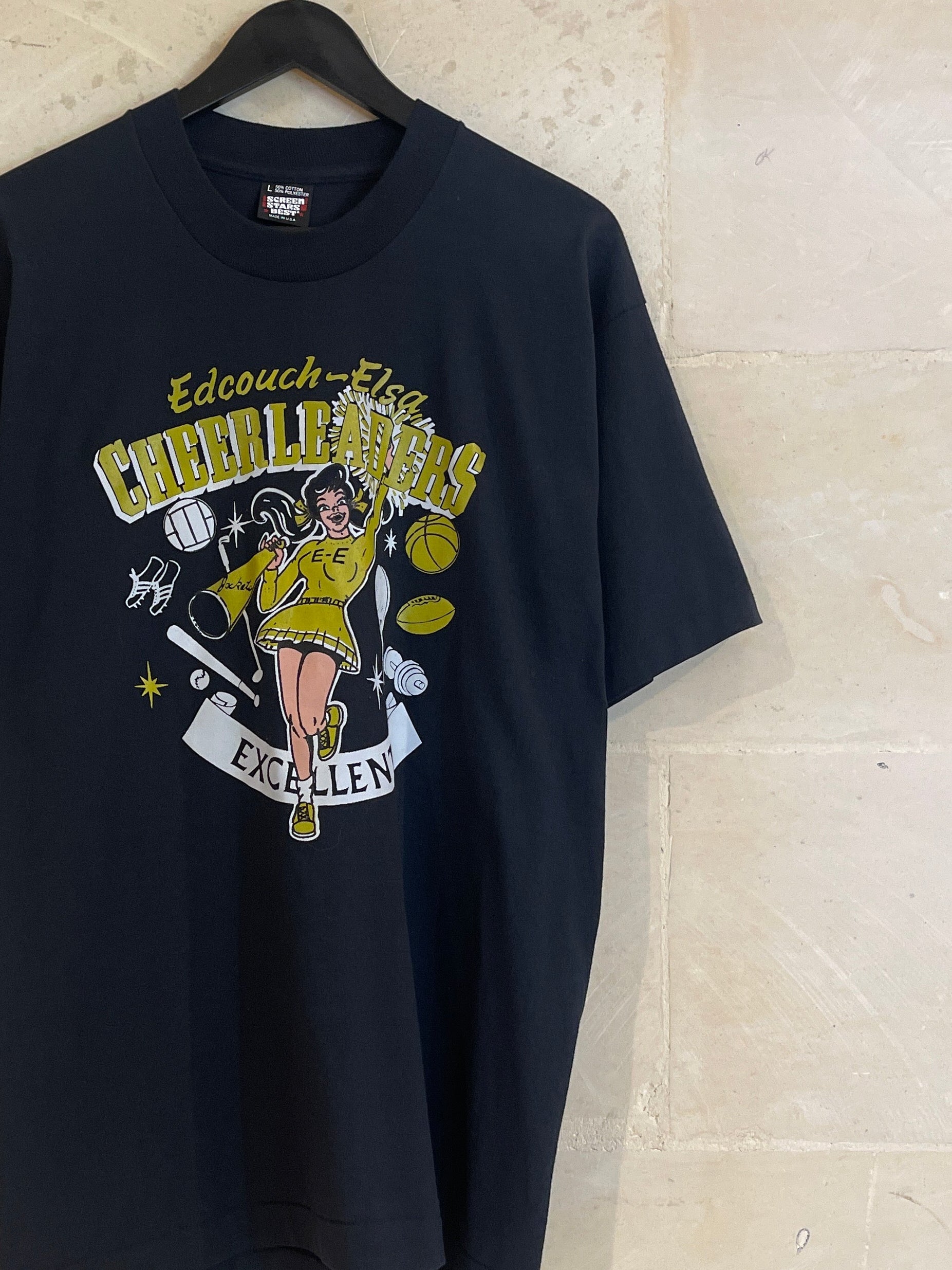 Vntg Cheerleader Tee (Large)