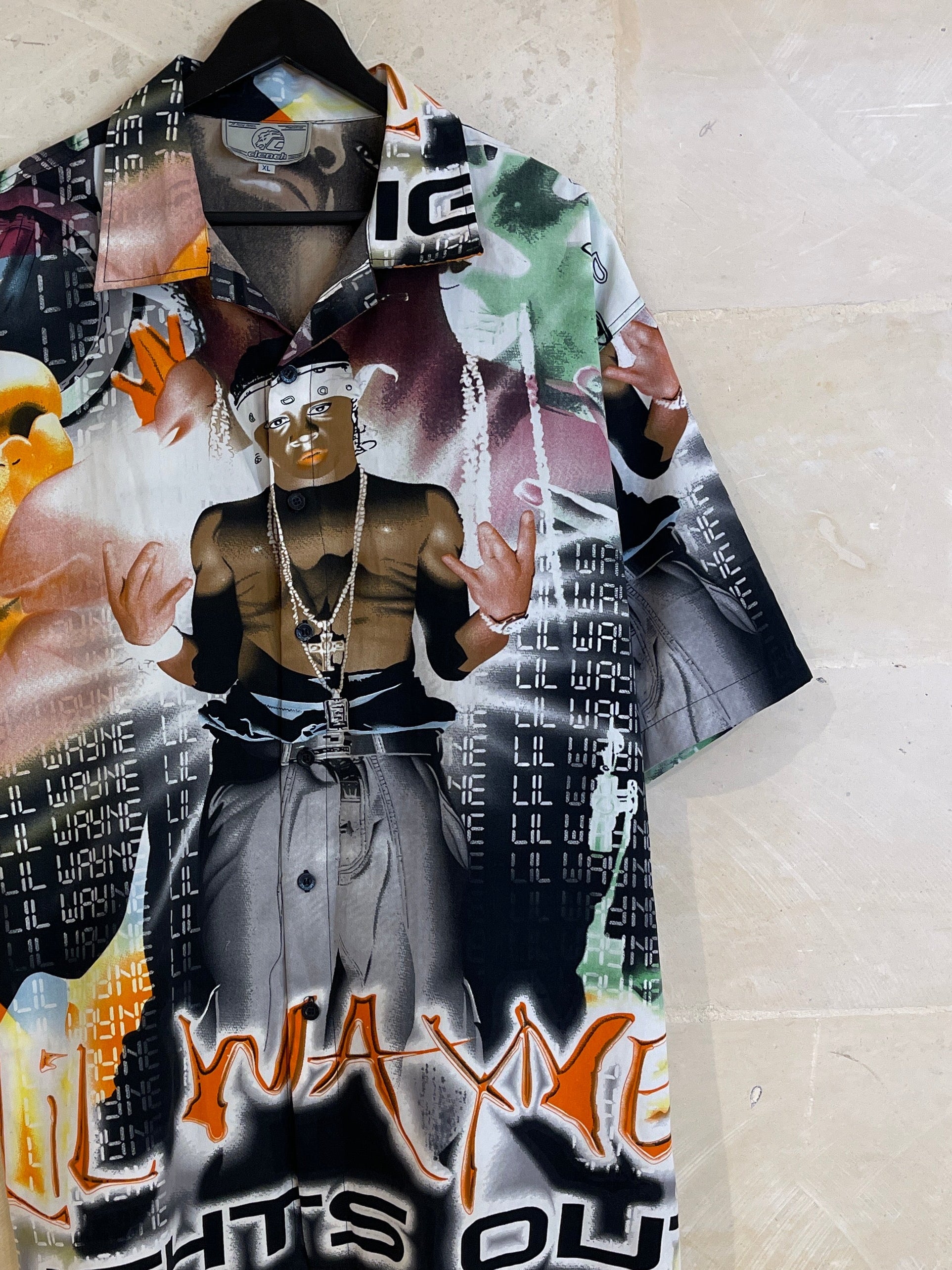 AOP Lil Wayne Shirt(XL)