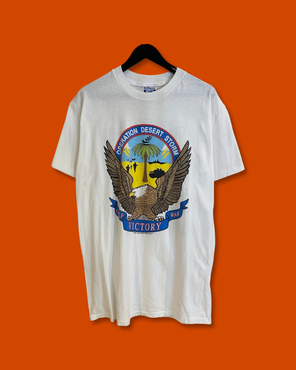 Vntg Operation Desert Storm Tee (Large)