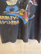 Vntg Taz X Harley Davidson Tee (Large)
