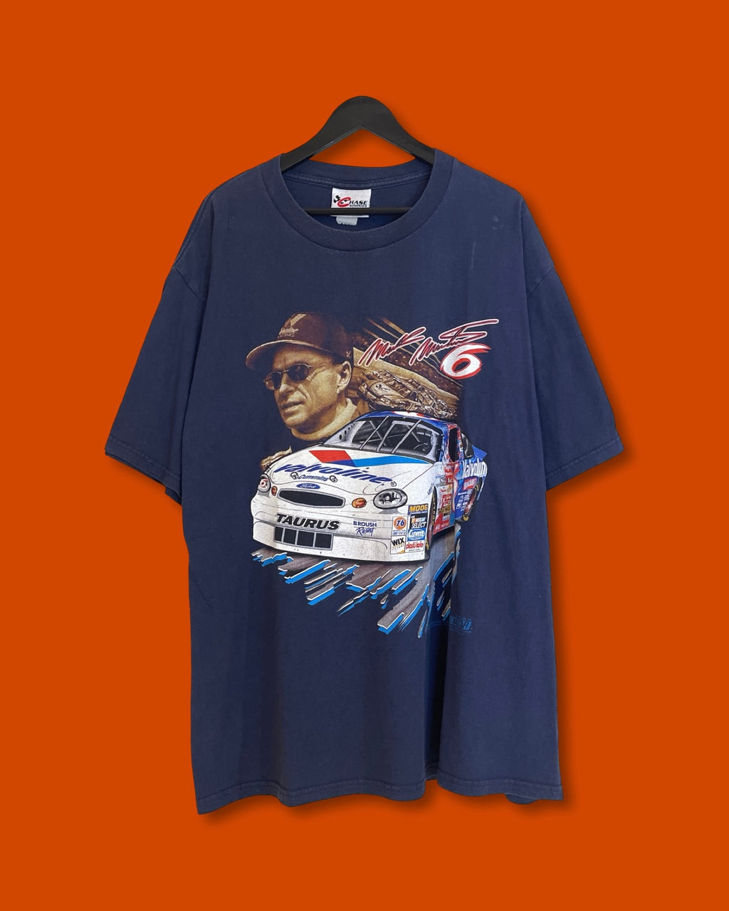 Vntg Mark Martin Valvoline Racing Tee (XL)*