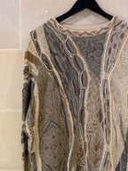 Vntg Coogi Knitted Sweater (XL)