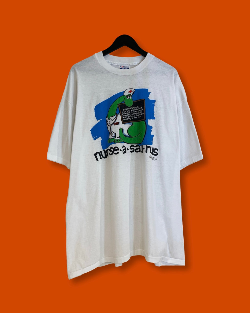 Vntg Nurse.A.Sau.Rus Tee (XXL)