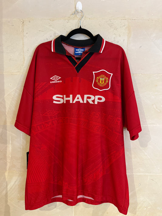 1994-96 Manchester United Shirt (XXL)