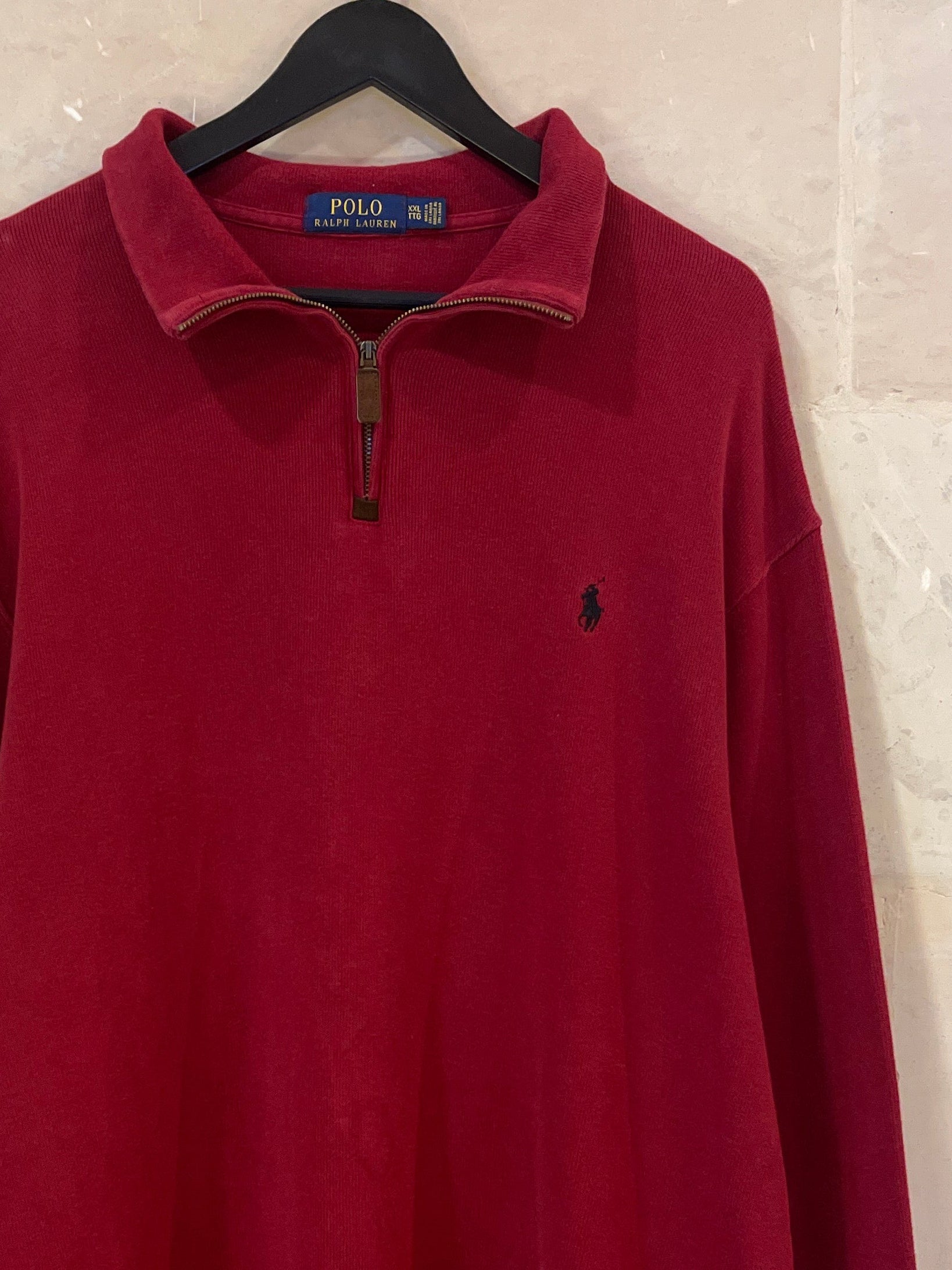 Ralph Lauren Qzip Longsleeve (XXL) *