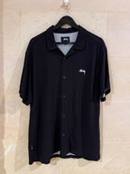 Stussy Flame Card Shirt (Fits Medium)