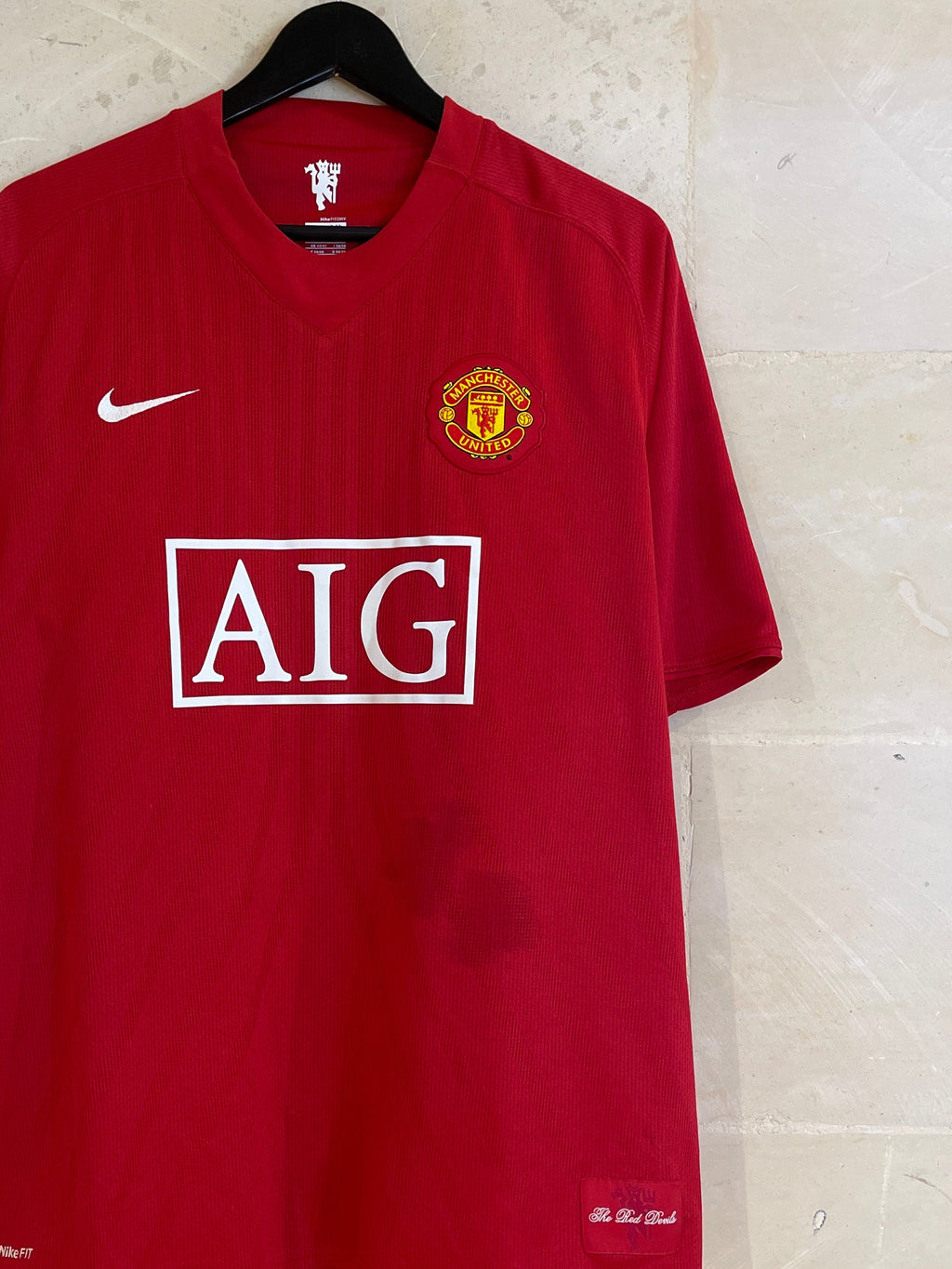 2007-09 Manchester United FC Home Shirt (XL)