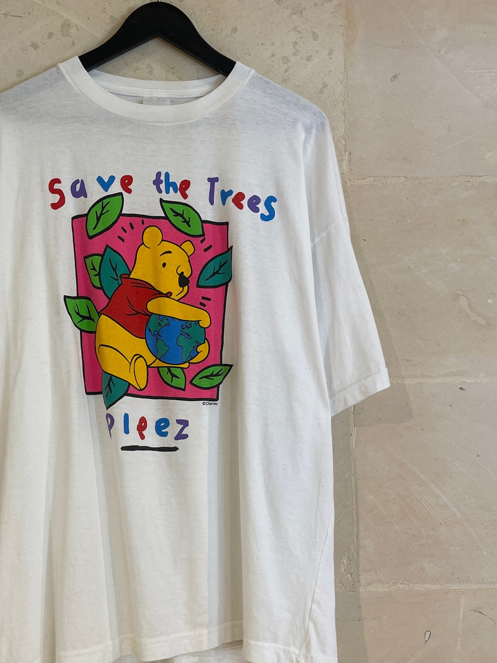Vntg Pooh Save The Trees Tee (XL)/ 25/4-26/Ss