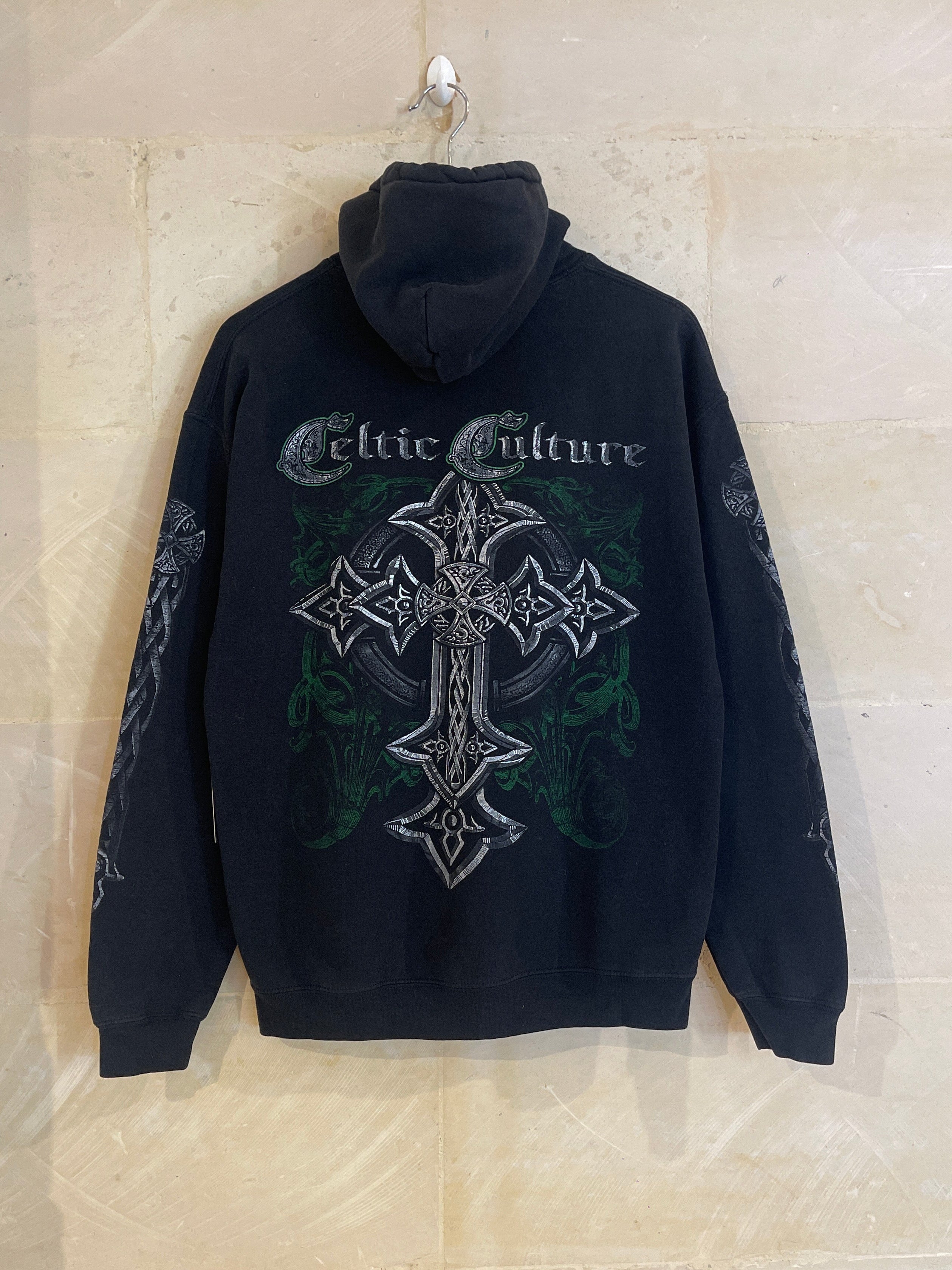 Celtic Culture Y2K Hoodie Jacket (Fits Medium)