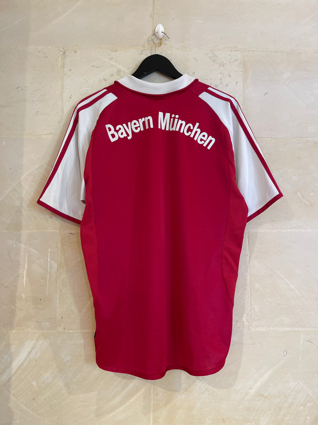 2003-04 FC Bayern Munich Home Shirts (Medium)