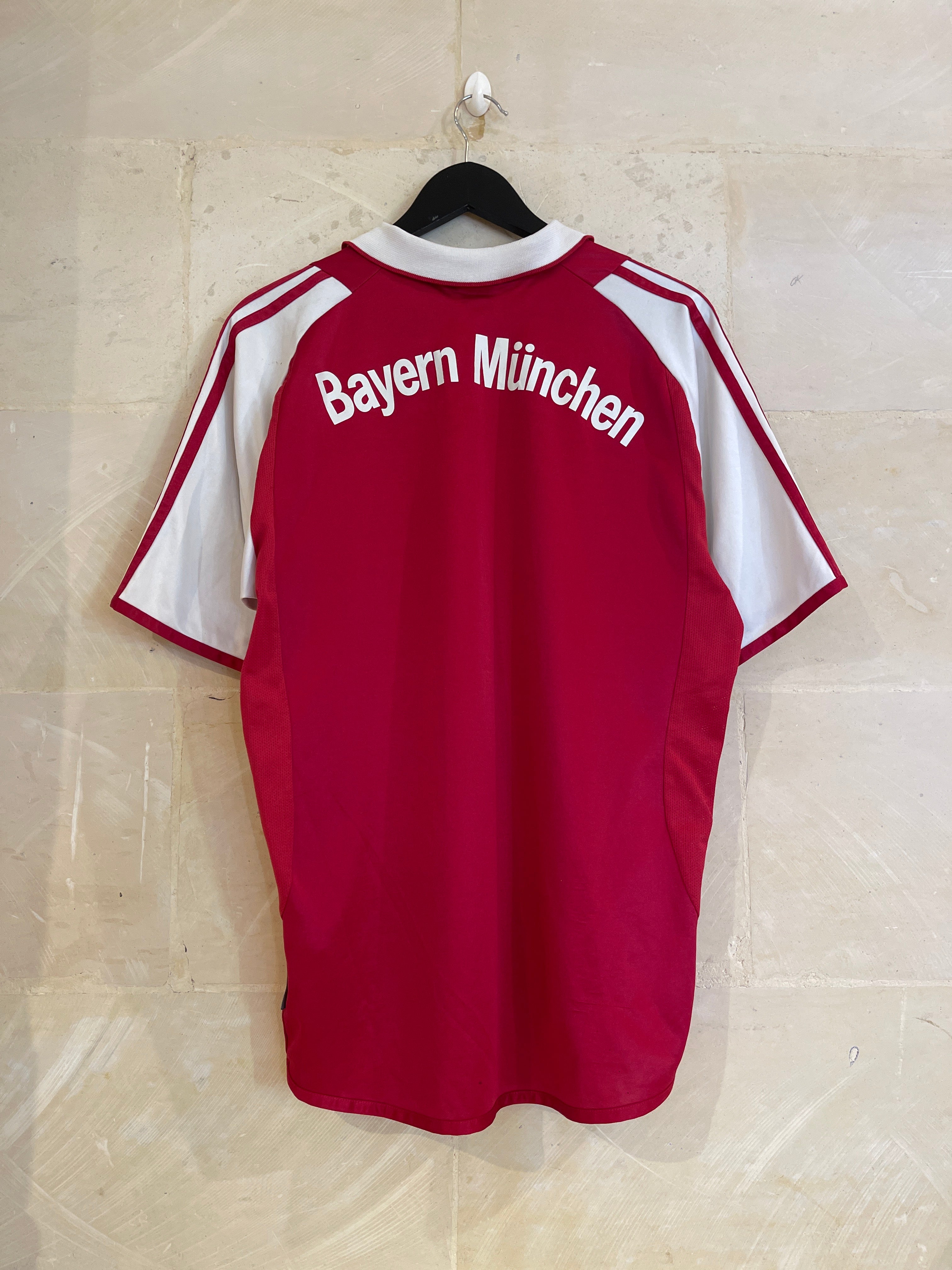 2003-04 FC Bayern Munich Home Shirts (Medium)
