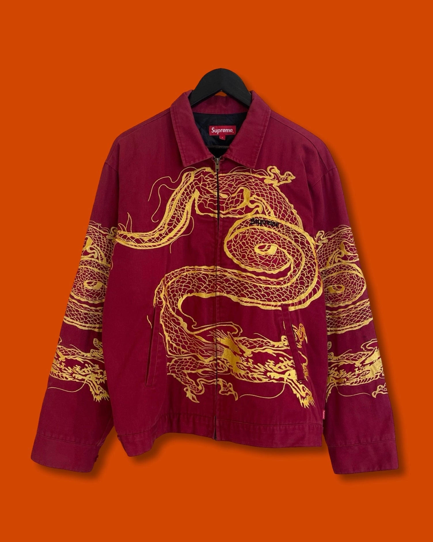 Supreme Dragon Zip Jacket (Large)