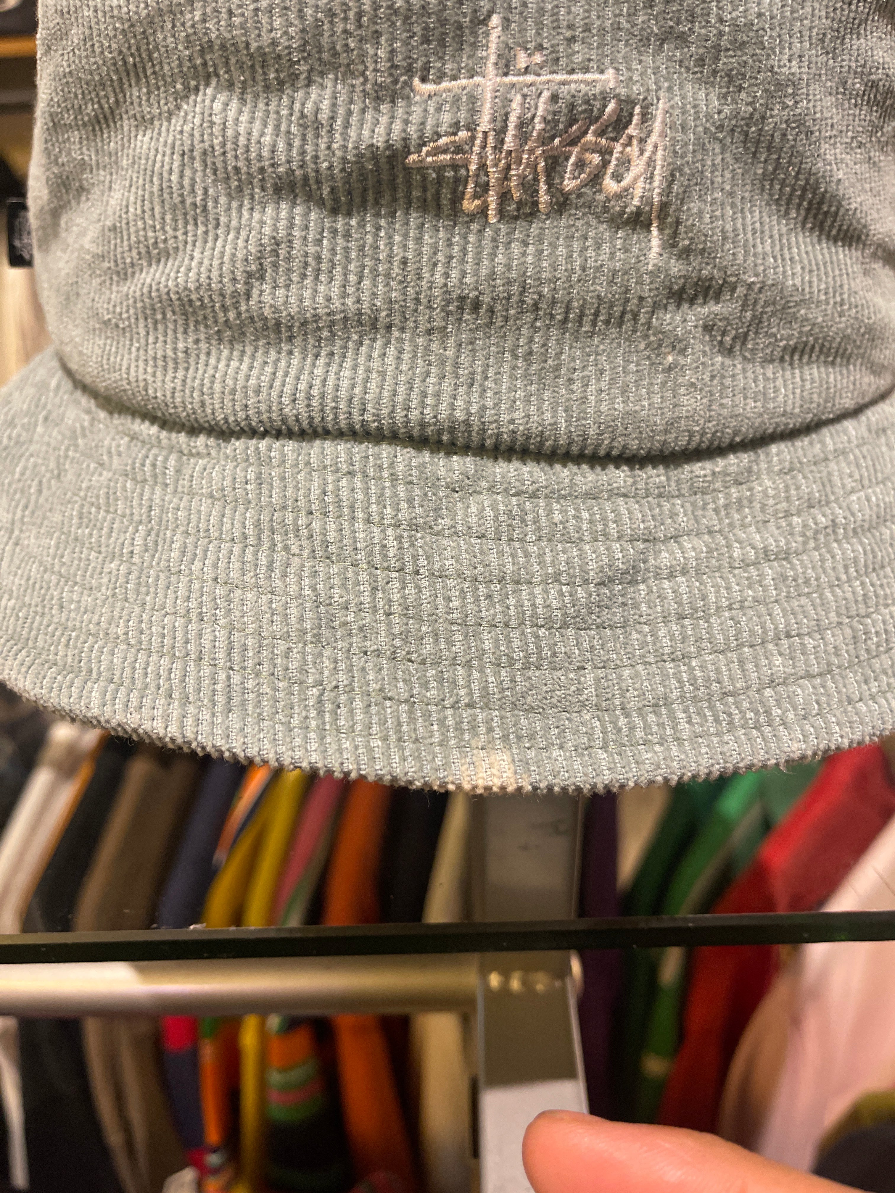 Stussy Bucket Cords Cap