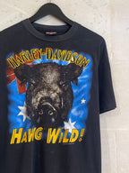 Vntg Harley Davidson Hawg Wild Tee (Medium)*