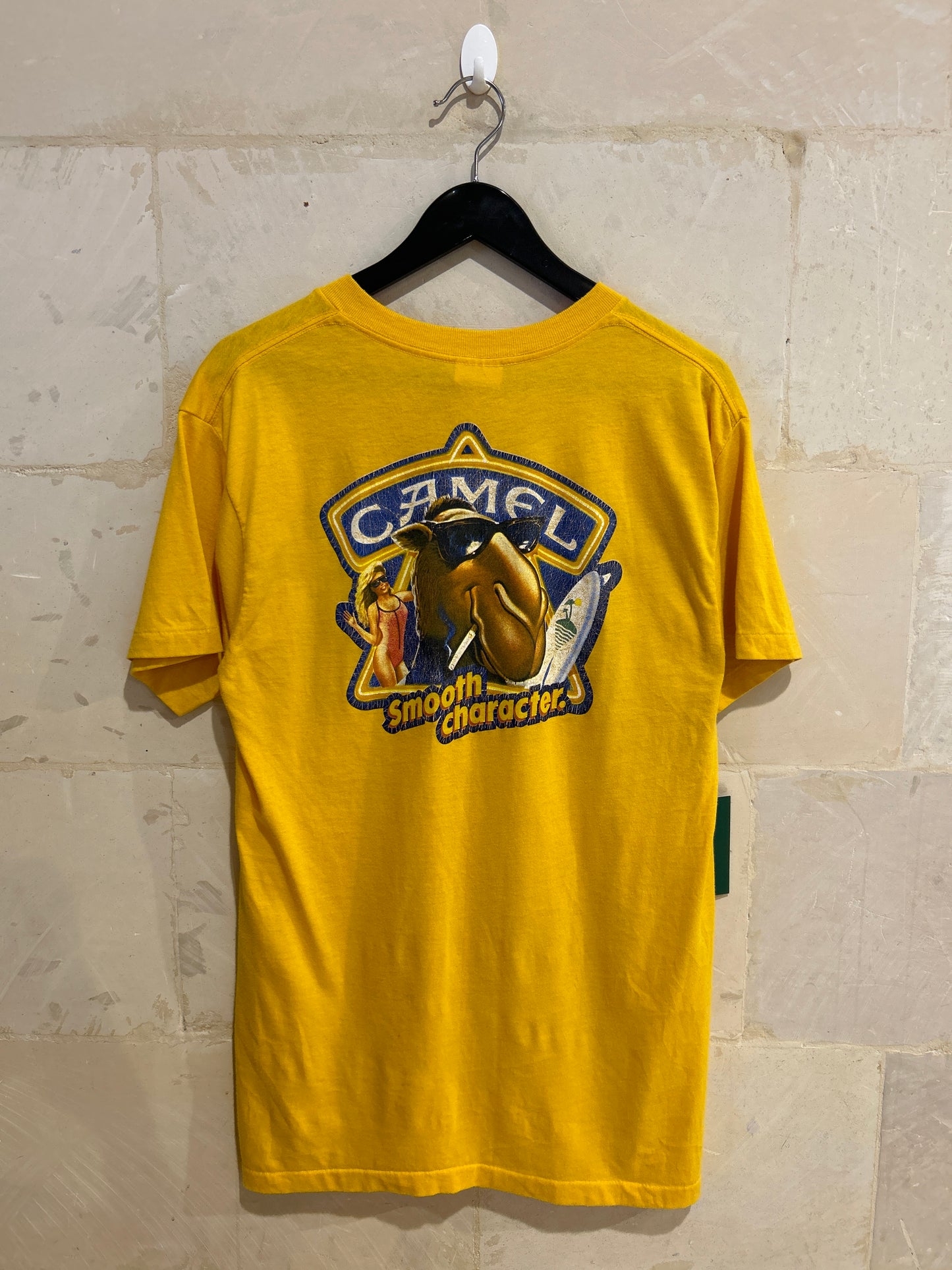 Vntg Camel Tee (Large) Stain