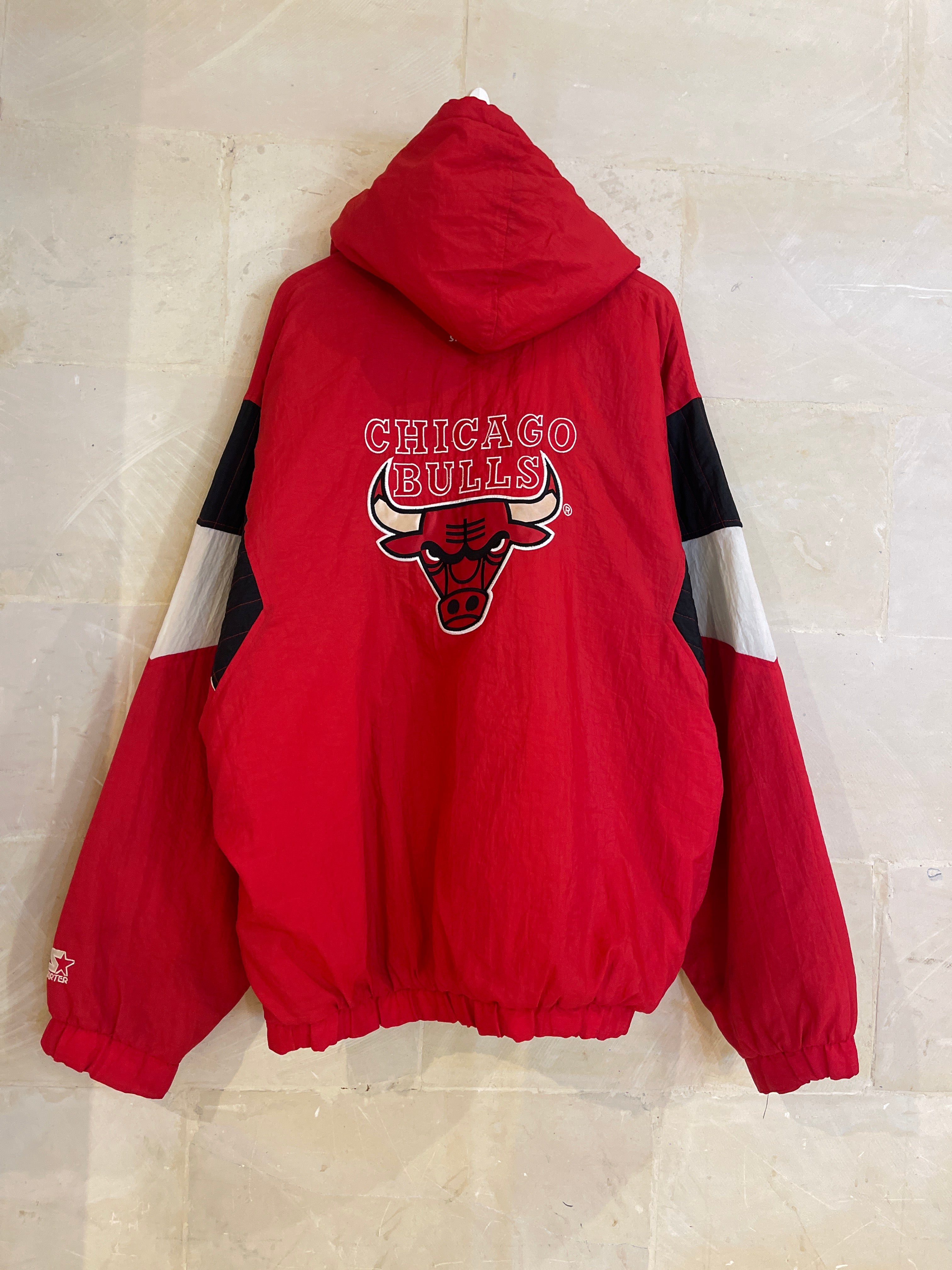 Vntg Starter NBA Chicago Bulls Jacket (XL)
