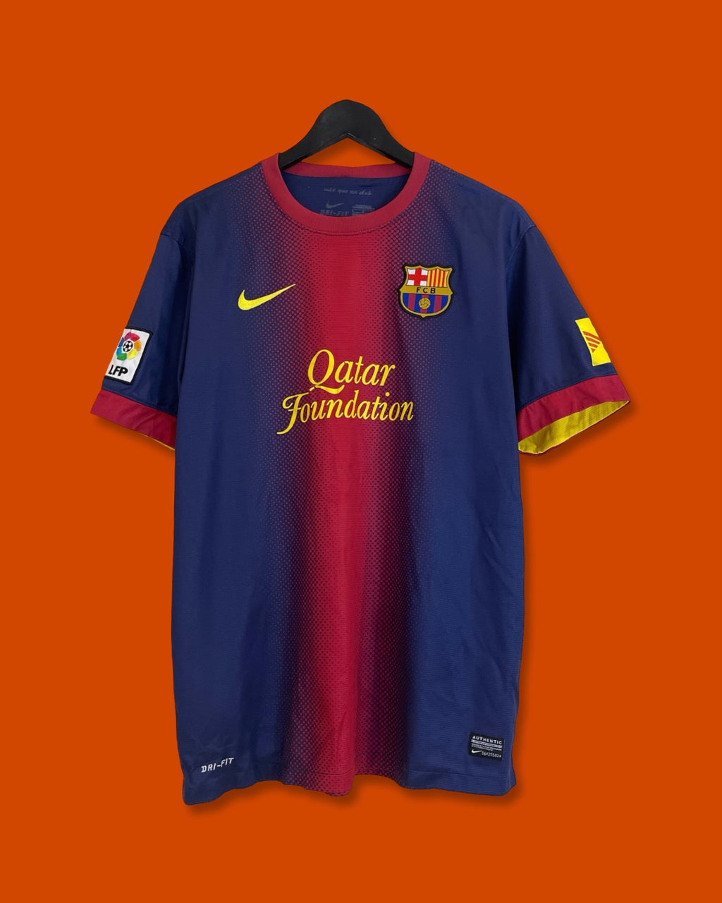 2012-13 FC Barcelona Home Shirt(Large)