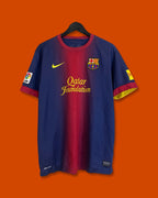 2012-13 FC Barcelona Home Shirt(Large)