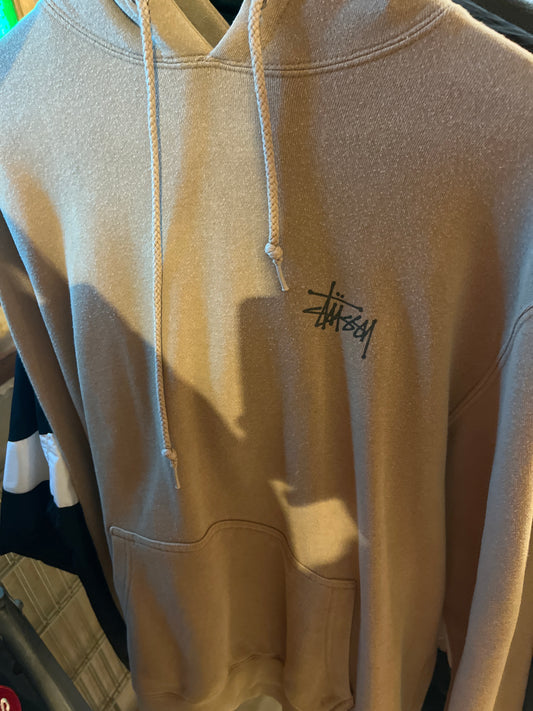 Stussy Mocha Hoodie (Medium)