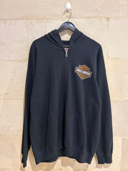 Vtg Harley Davidson ZipUp Hoodie (XL)