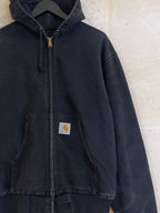 Carhartt Snta Fe. Black Hoodie Jacket