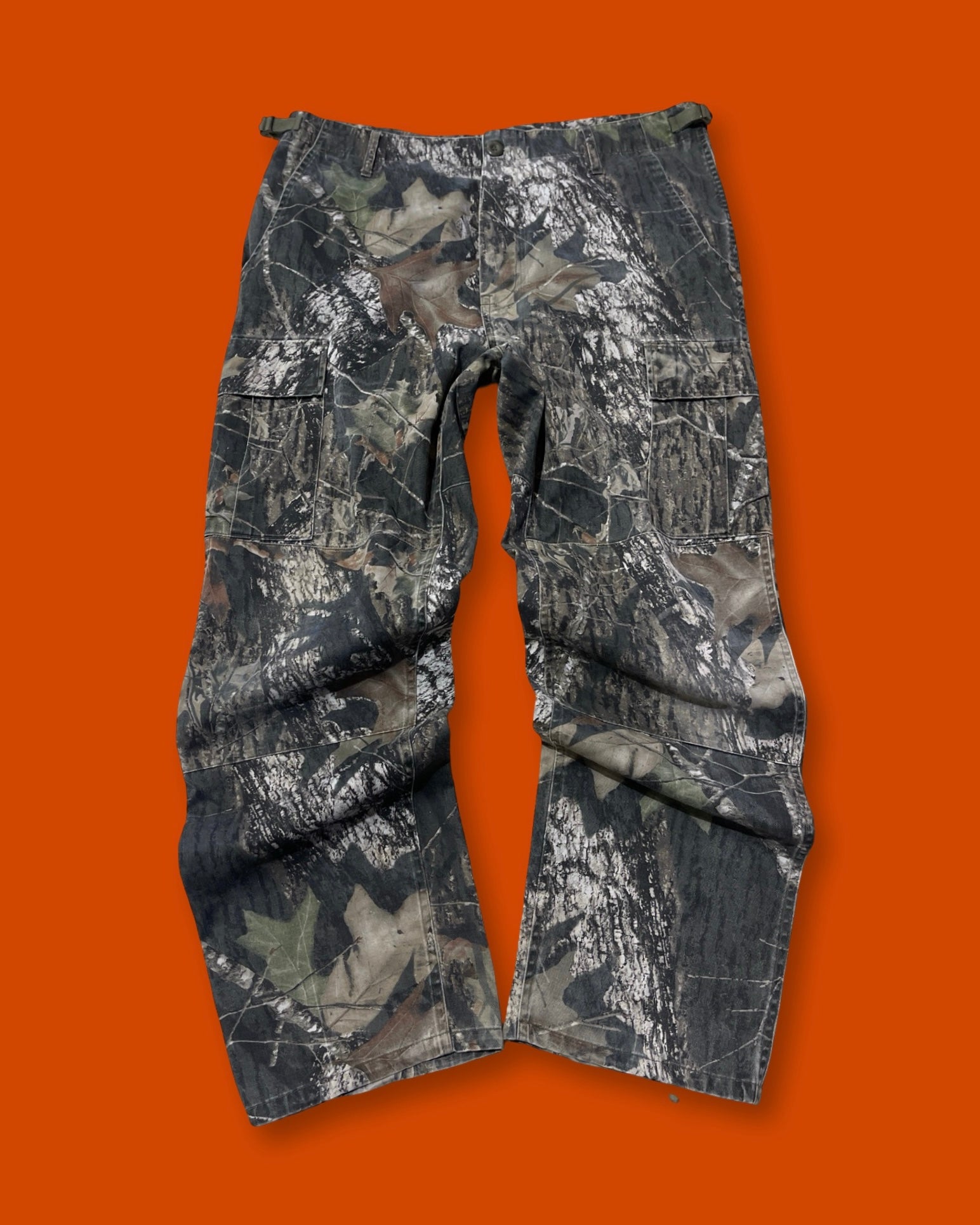 Random Real Tree Cargo Pants(36W-43L)