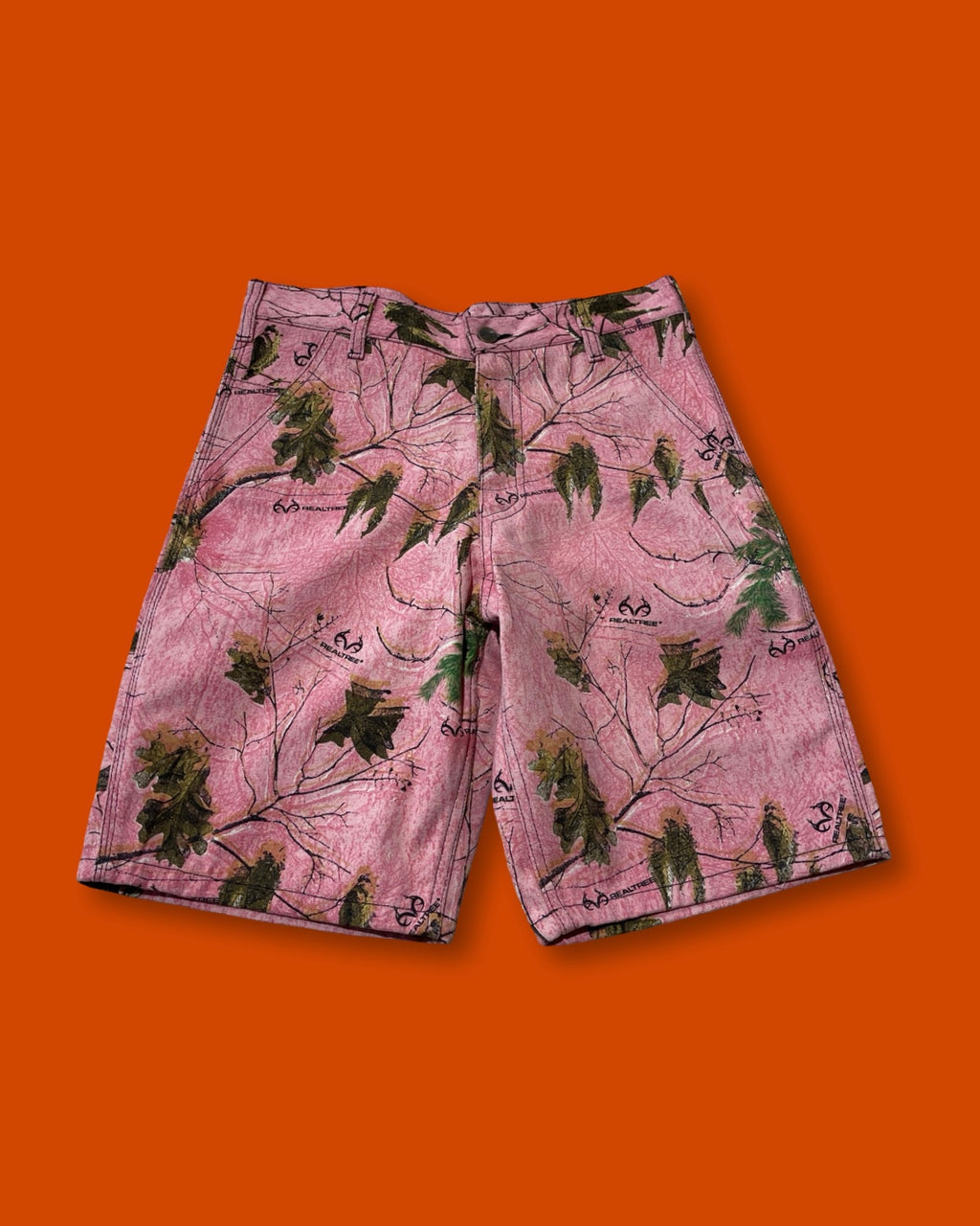Carhartt Pink Real Tree Jorts (30W-19L)