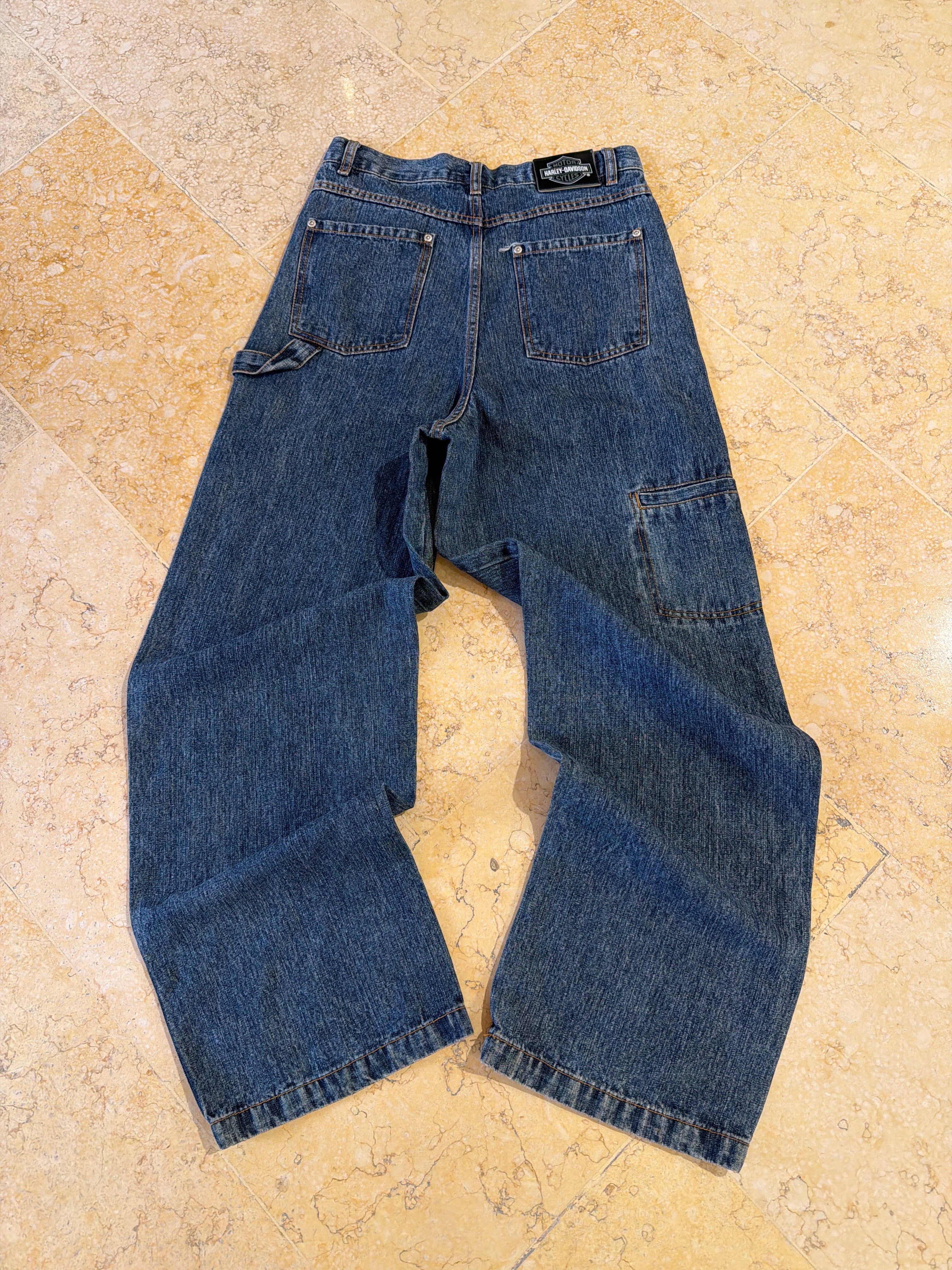Harley Davidson Denim Mens Pants (W28/L43)