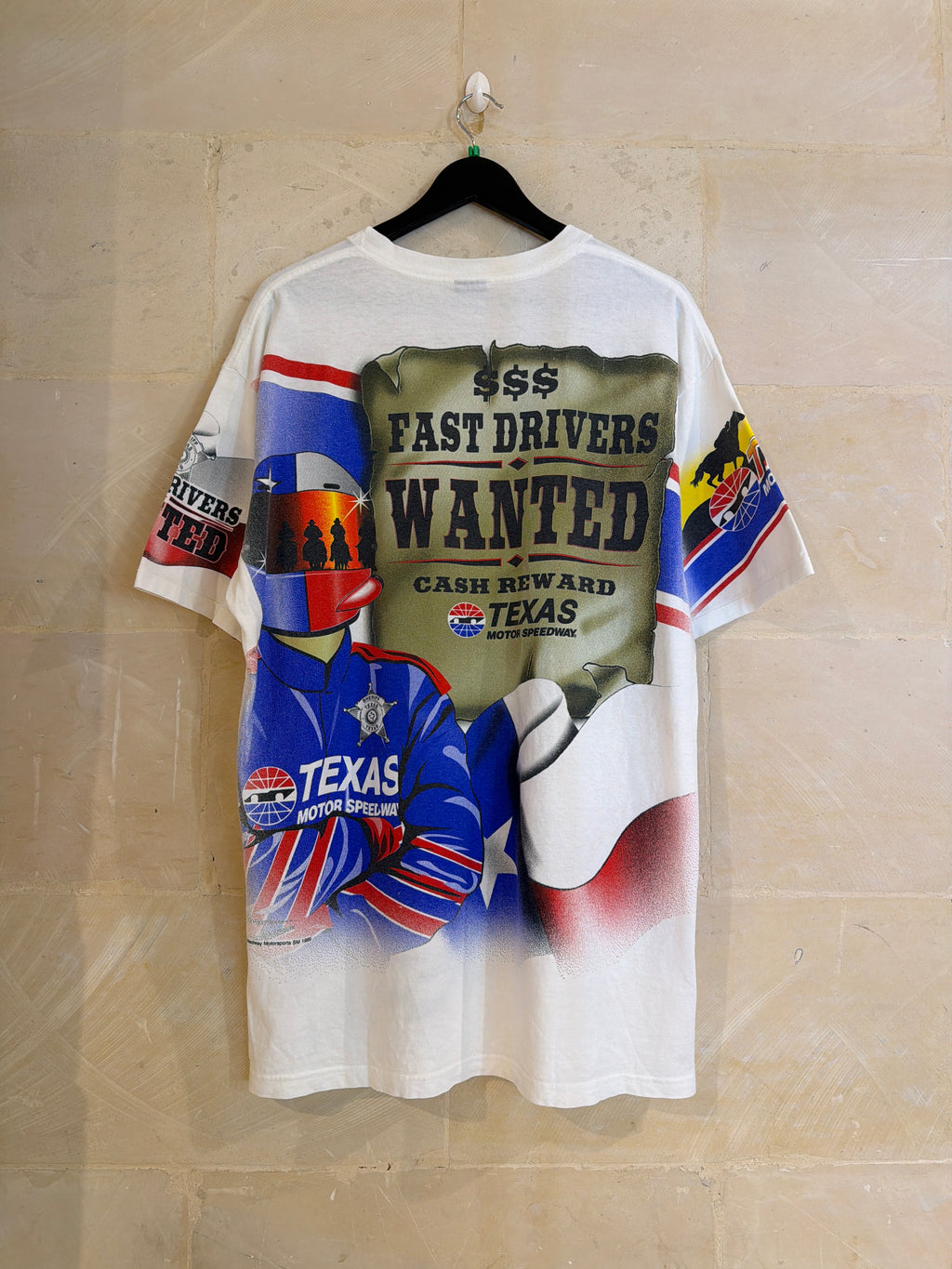 Vntg 1999 Texas Motor Speedway Racing Tee (Large)